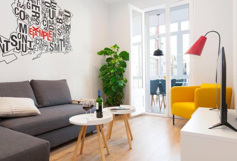 ברצלונה Beautiful 4Bd 4Ba Apartment In Eixample District מראה חיצוני תמונה